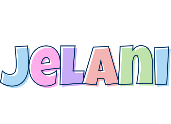 Jelani pastel logo