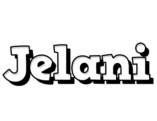 Jelani snowing logo