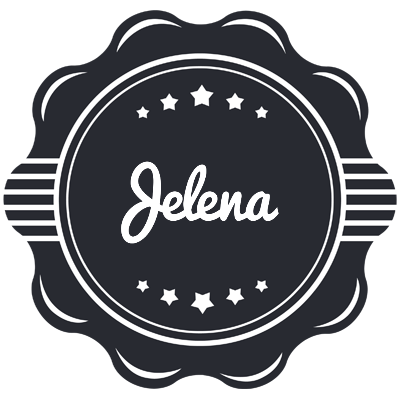 Jelena badge logo
