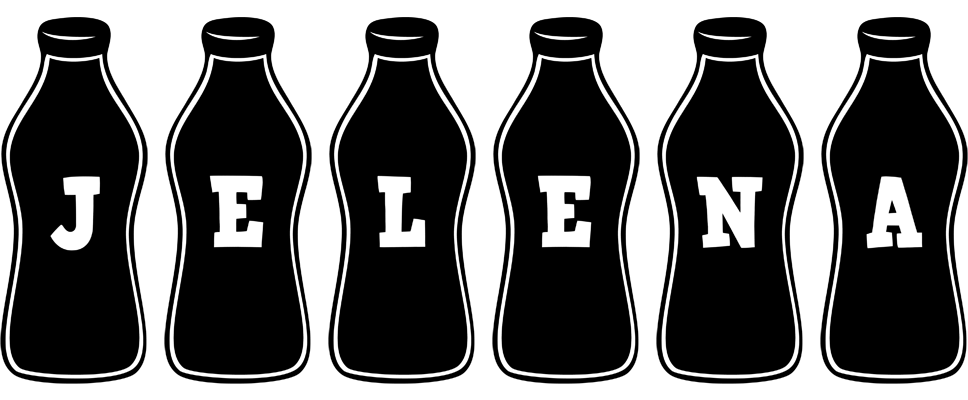 Jelena bottle logo