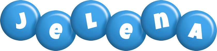 Jelena candy-blue logo