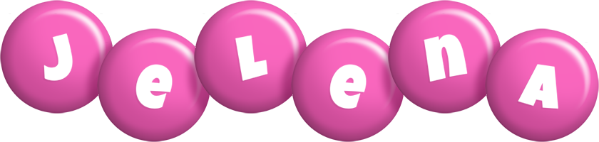 Jelena candy-pink logo