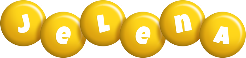Jelena candy-yellow logo
