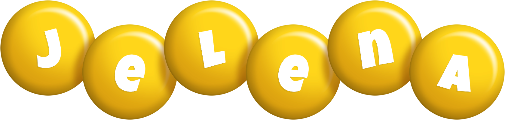 Jelena candy-yellow logo