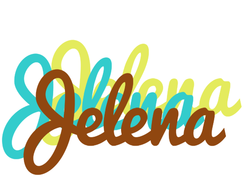 Jelena cupcake logo