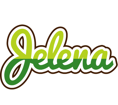 Jelena golfing logo
