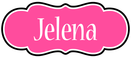 Jelena invitation logo