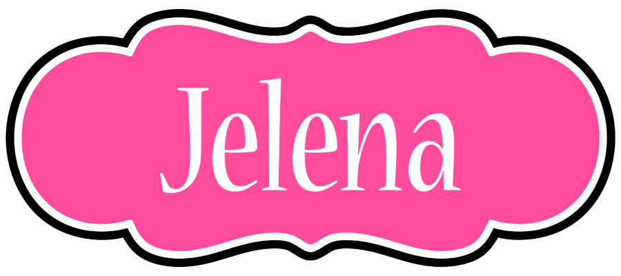 Jelena invitation logo