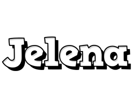 Jelena snowing logo