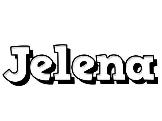 Jelena snowing logo