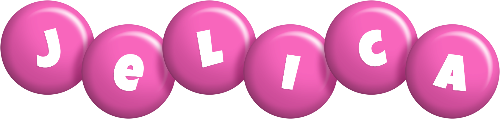 Jelica candy-pink logo