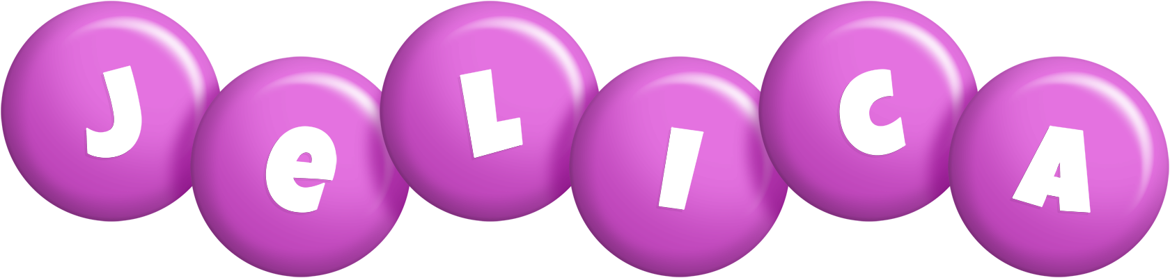 Jelica candy-purple logo