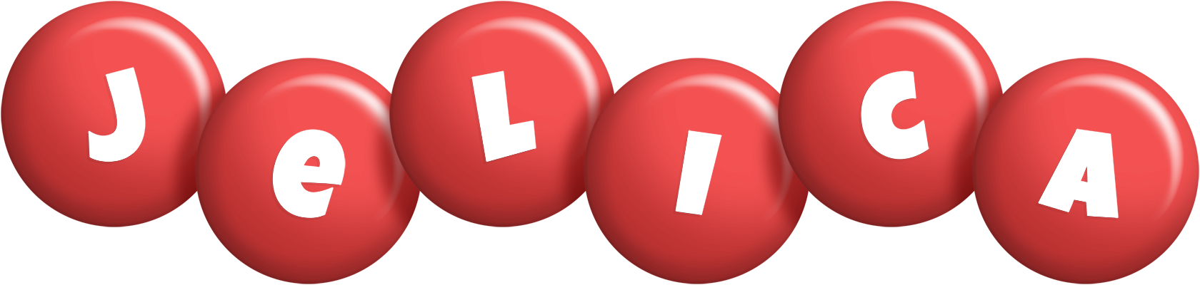 Jelica candy-red logo