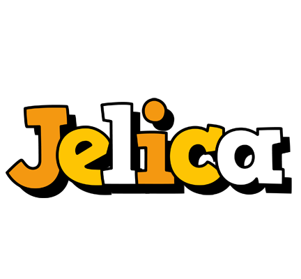 Jelica cartoon logo