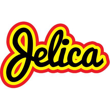 Jelica flaming logo