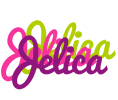 Jelica flowers logo