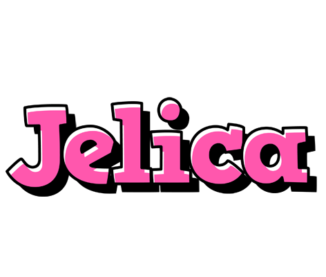 Jelica girlish logo