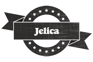 Jelica grunge logo