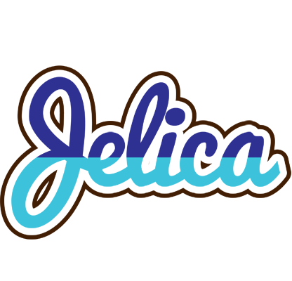 Jelica raining logo