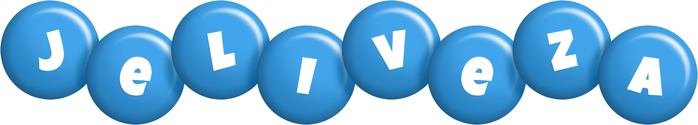 Jeliveza candy-blue logo