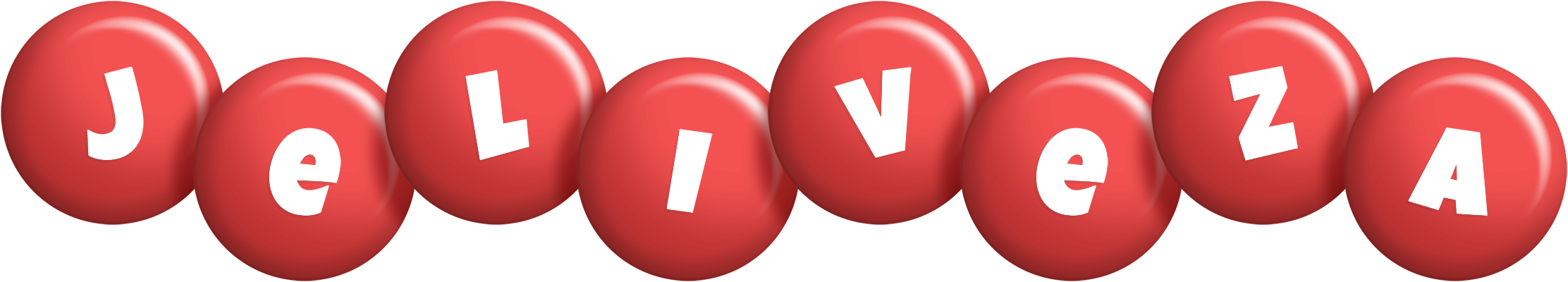 Jeliveza candy-red logo
