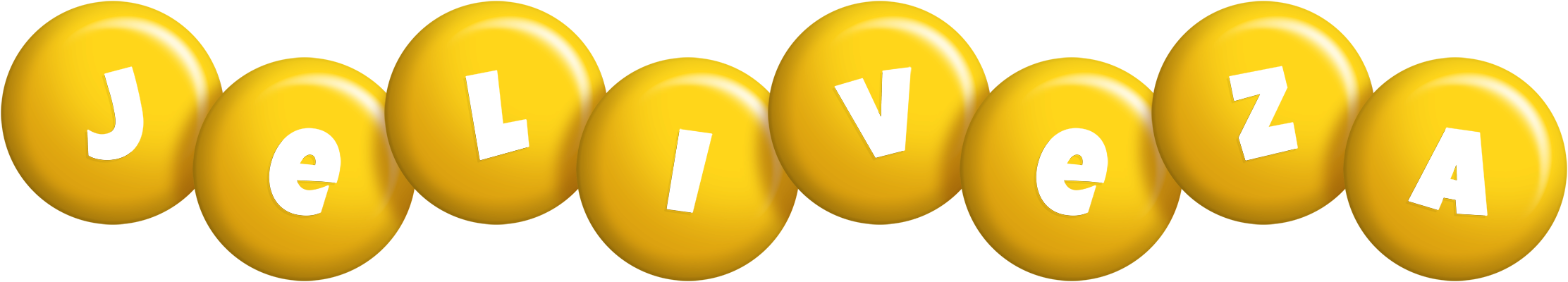 Jeliveza candy-yellow logo