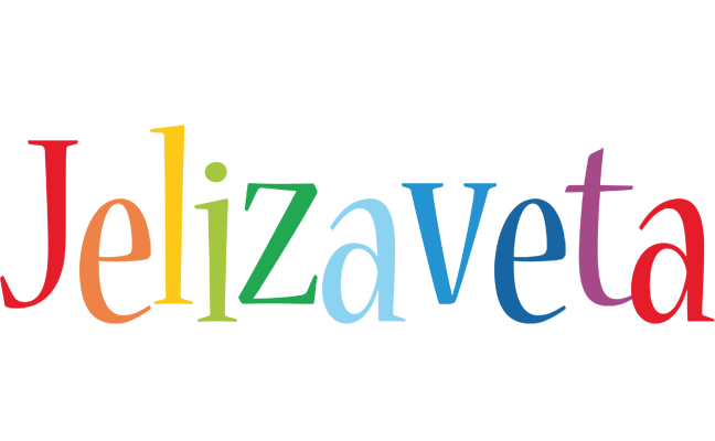 Jelizaveta birthday logo
