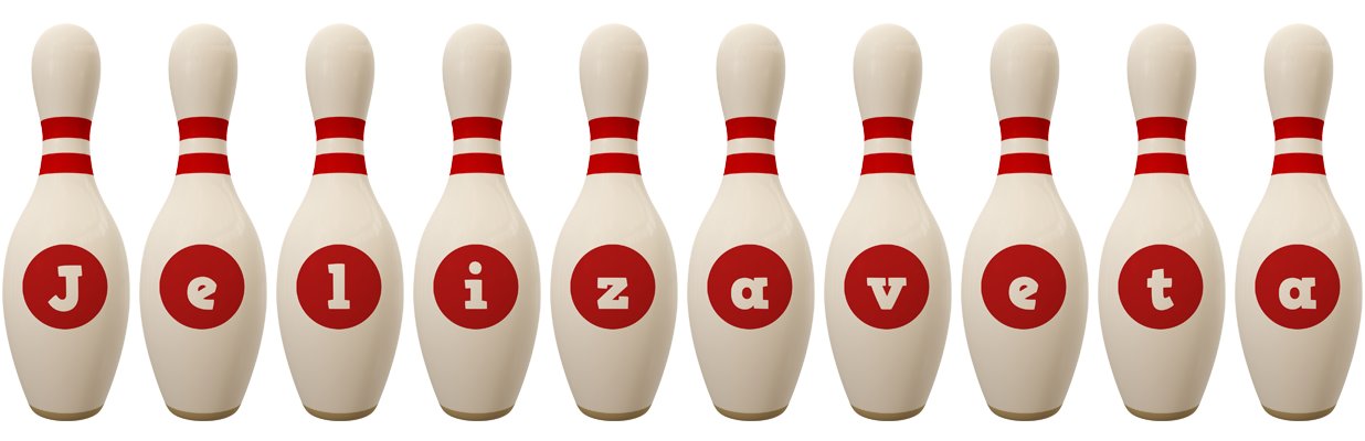 Jelizaveta bowling-pin logo