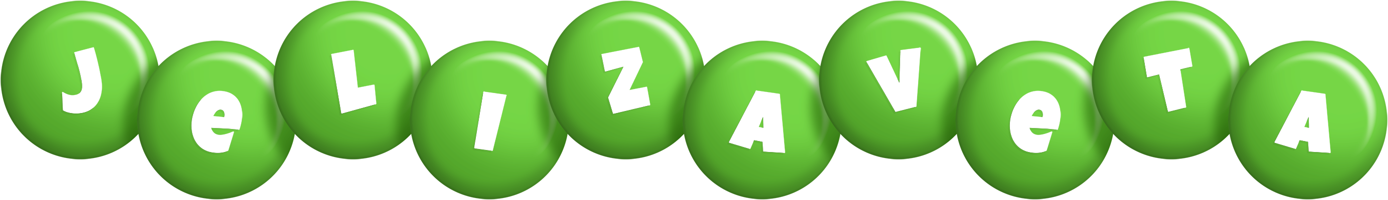 Jelizaveta candy-green logo