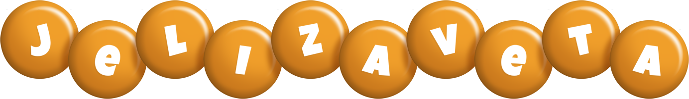 Jelizaveta candy-orange logo