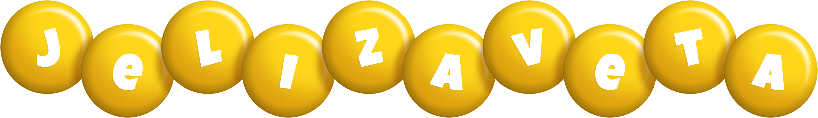 Jelizaveta candy-yellow logo