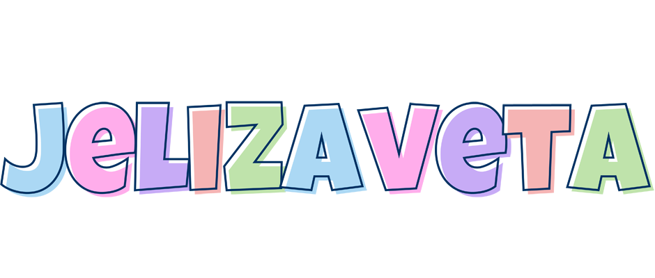 Jelizaveta pastel logo