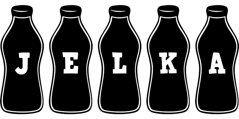 Jelka bottle logo