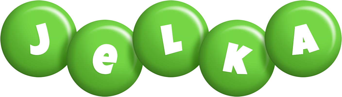 Jelka candy-green logo
