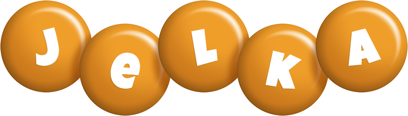 Jelka candy-orange logo