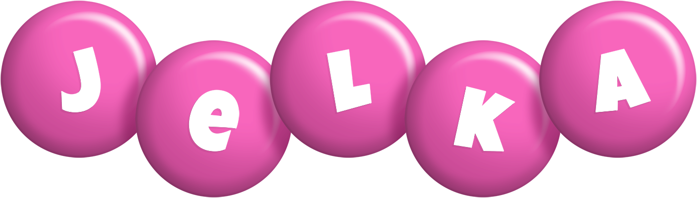 Jelka candy-pink logo
