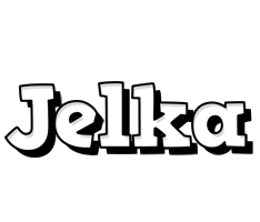 Jelka snowing logo