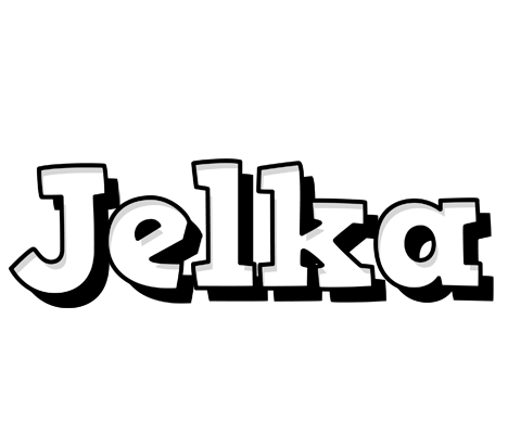 Jelka snowing logo