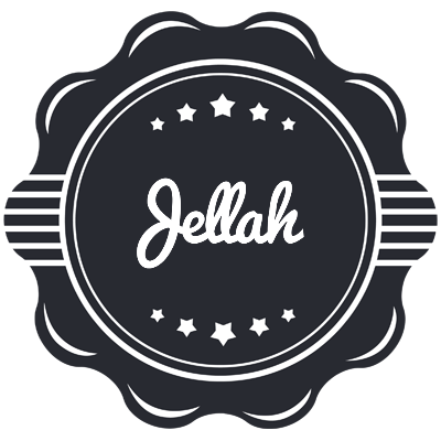 Jellah badge logo