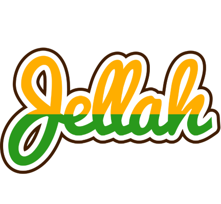 Jellah banana logo