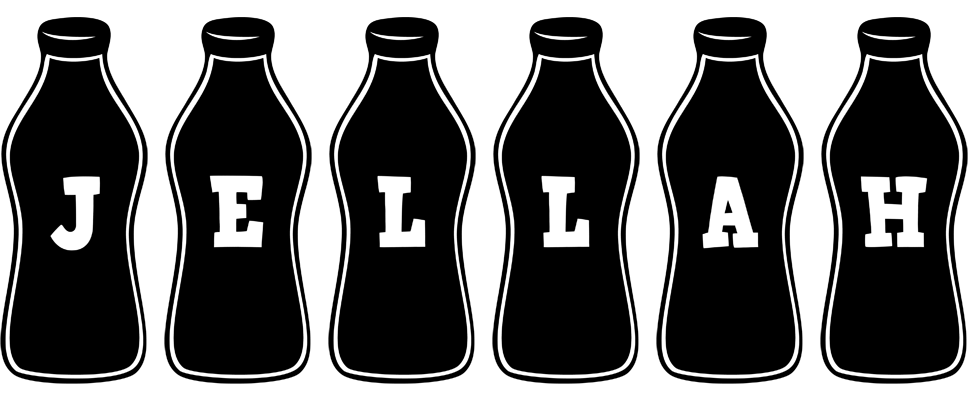 Jellah bottle logo