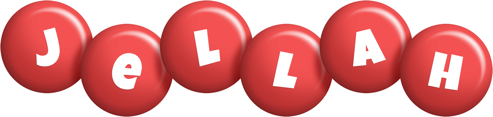Jellah candy-red logo