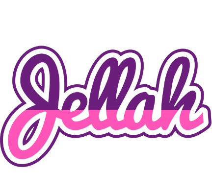 Jellah cheerful logo