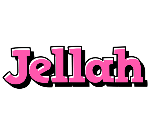 Jellah girlish logo