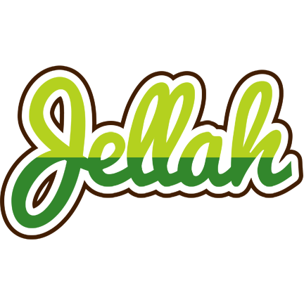 Jellah golfing logo