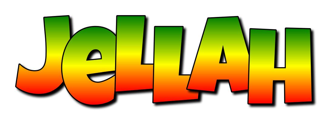 Jellah mango logo
