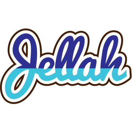 Jellah raining logo