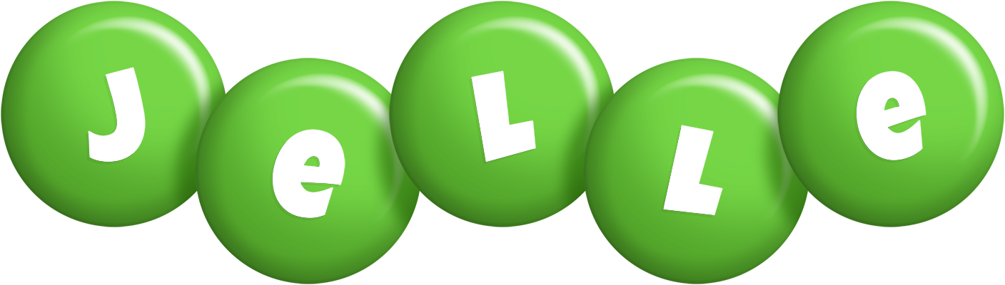 Jelle candy-green logo