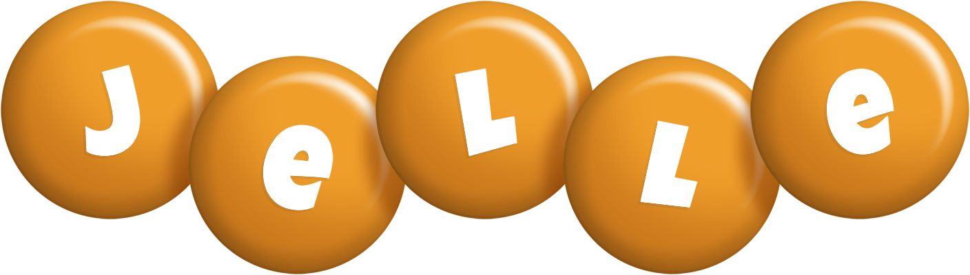 Jelle candy-orange logo