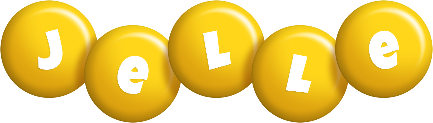 Jelle candy-yellow logo